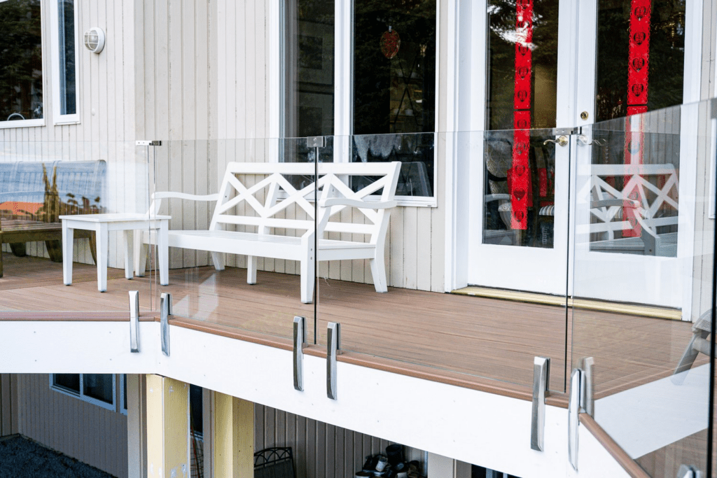 Cable railing installation — Sage & Stone project