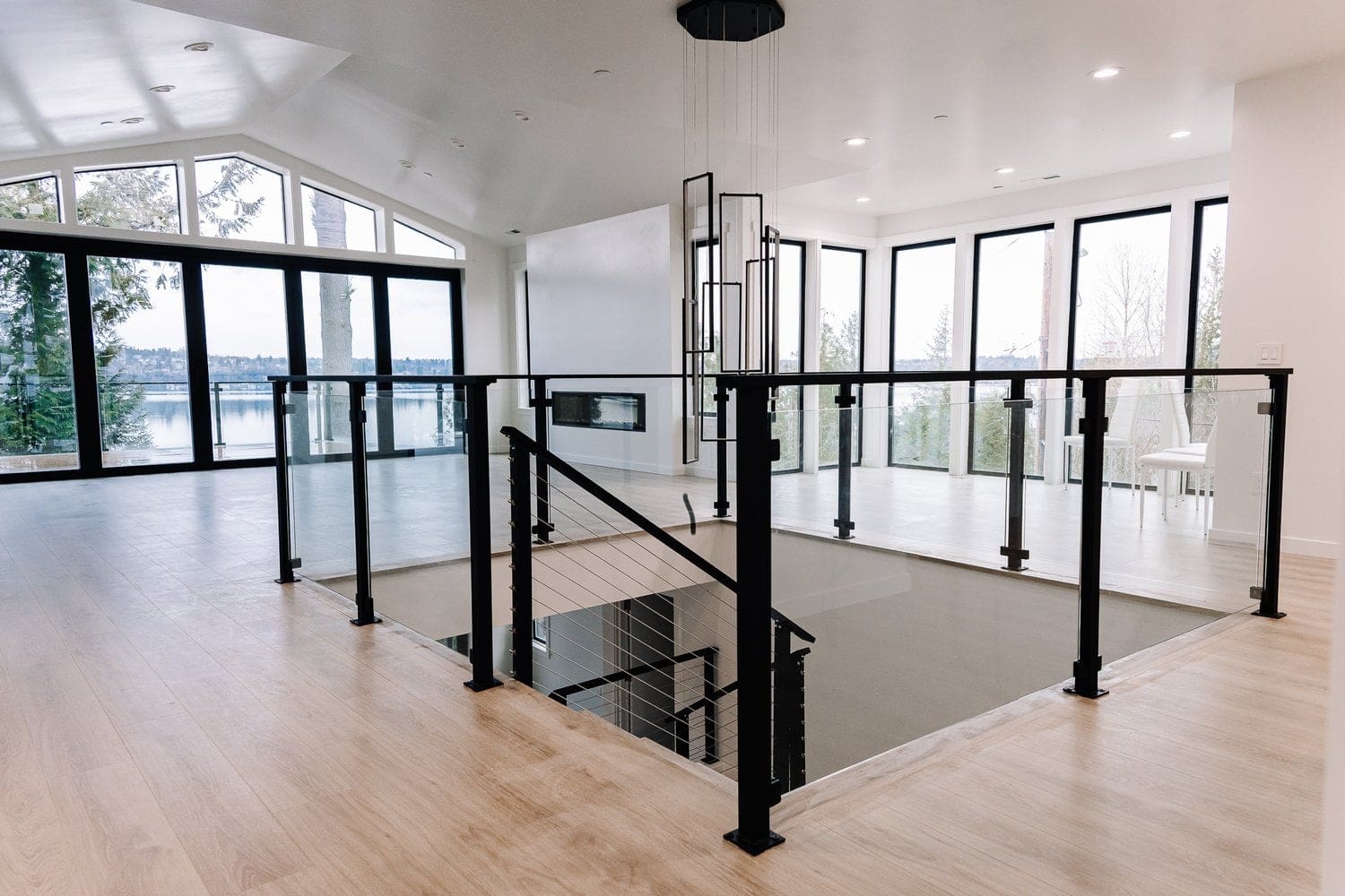 Elevate Your Space with Maisy Railing’s Interior Framed Glass Railing