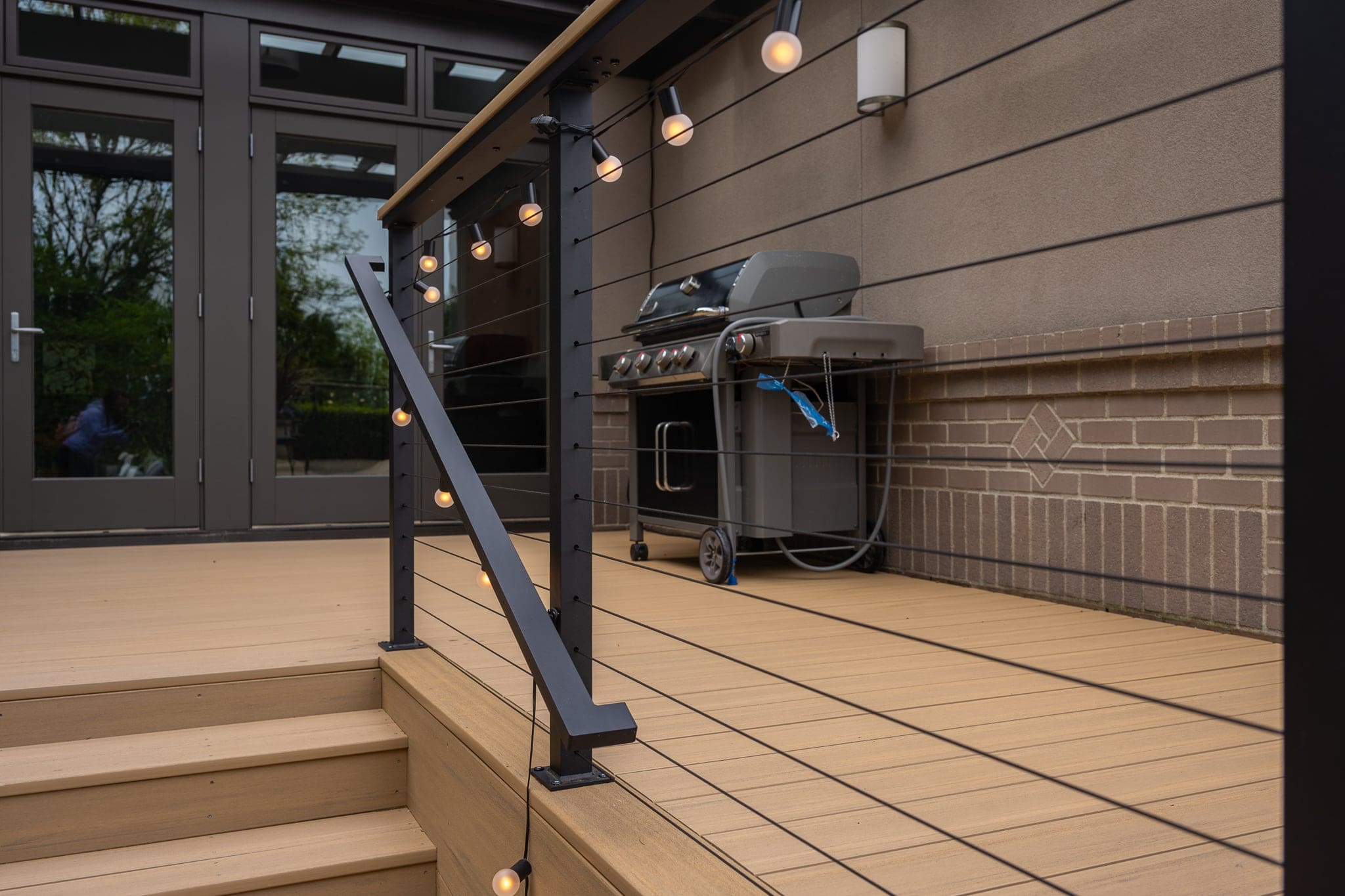 Black Cable vs. Silver Cable Railing